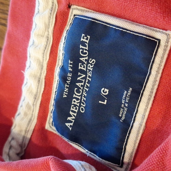 4/$35-Men's L American Eagle polo shirt - Picture 4 of 5
